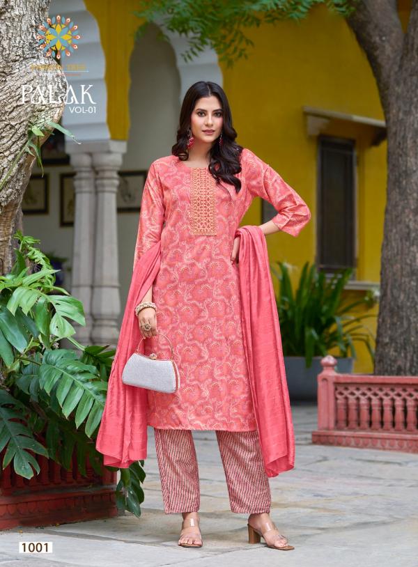 Palak Vol 1 By Passion Tree Printed Ready Made Collection