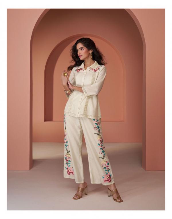 Sayuri Pearl Silk Fancy Co Ord Set Collection