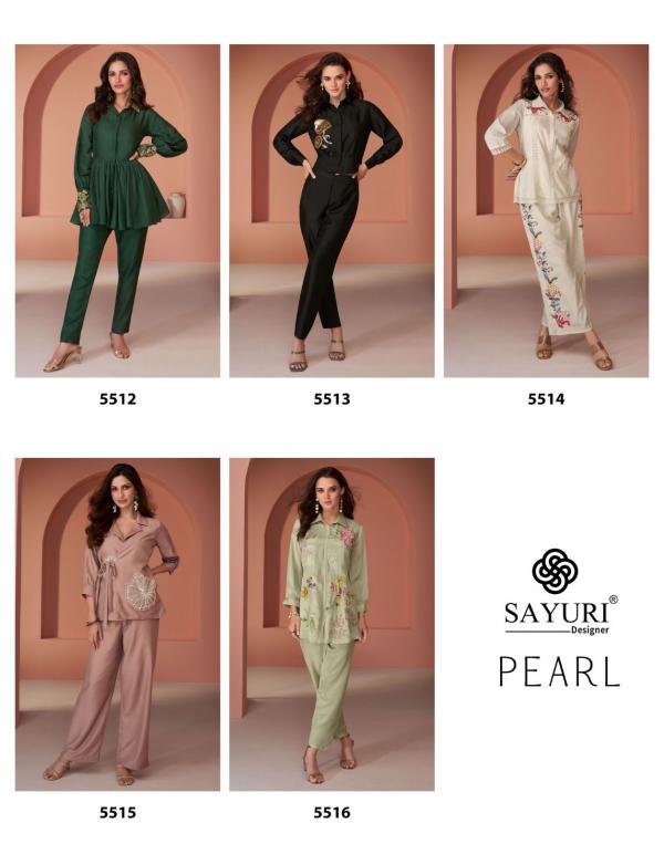 Sayuri Pearl Silk Fancy Co Ord Set Collection