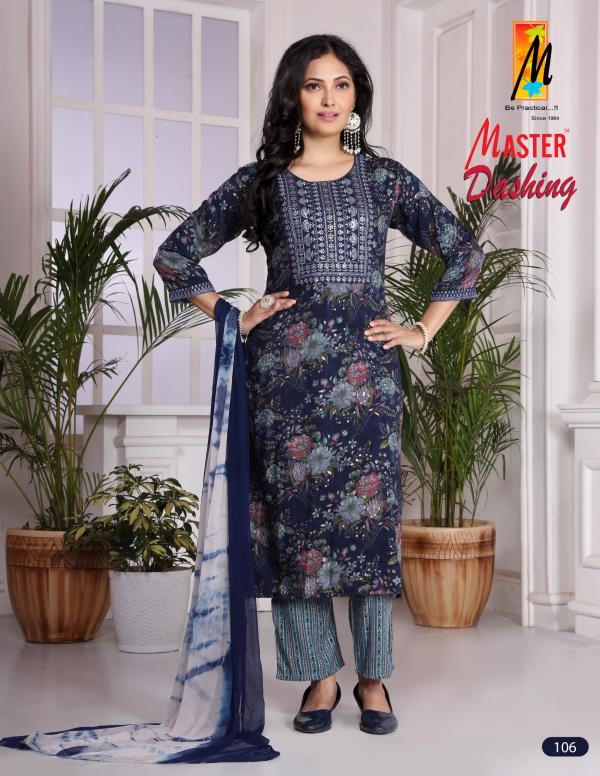 Master Dashing Printed Kurti Bottom With Dupatta Collection