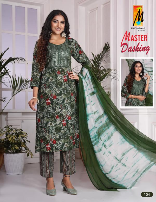 Master Dashing Printed Kurti Bottom With Dupatta Collection