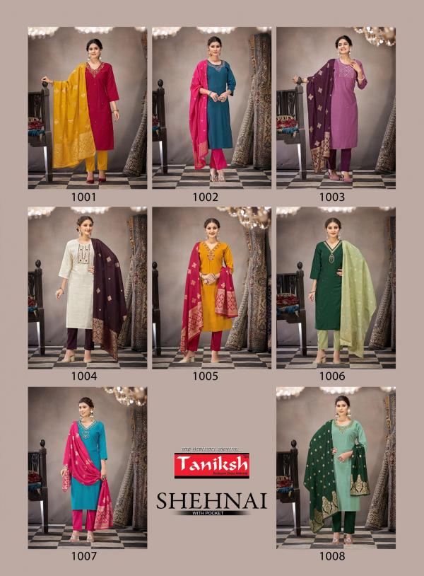 Taniksh Shehnai Kurti Bottom With Dupatta Collection