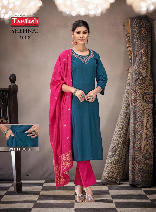 Taniksh Shehnai Kurti Bottom With Dupatta Collection