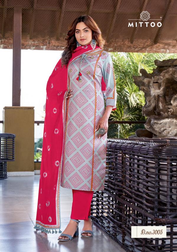 Mittoo Glamour Style Muslin Kurti Bottom With Dupatta Collection