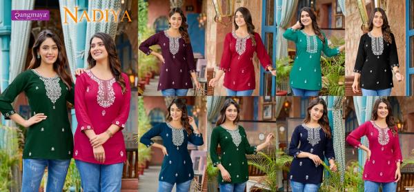 Rangmaya Nadiya Fancy Western Tops Collection