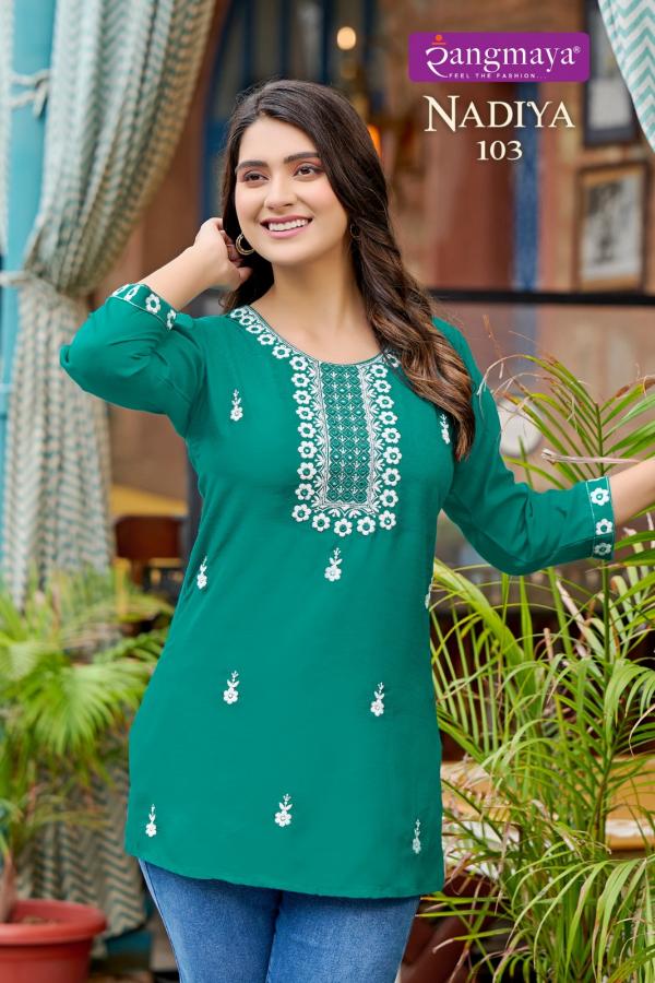 Rangmaya Nadiya Fancy Western Tops Collection