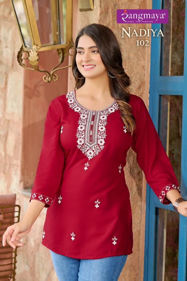 Rangmaya Nadiya Fancy Western Tops Collection