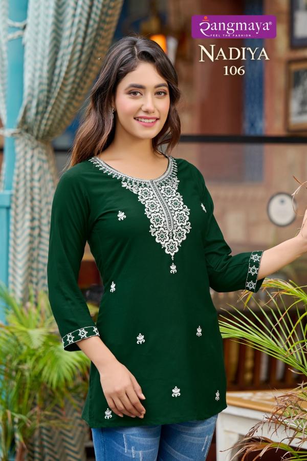 Rangmaya Nadiya Fancy Western Tops Collection