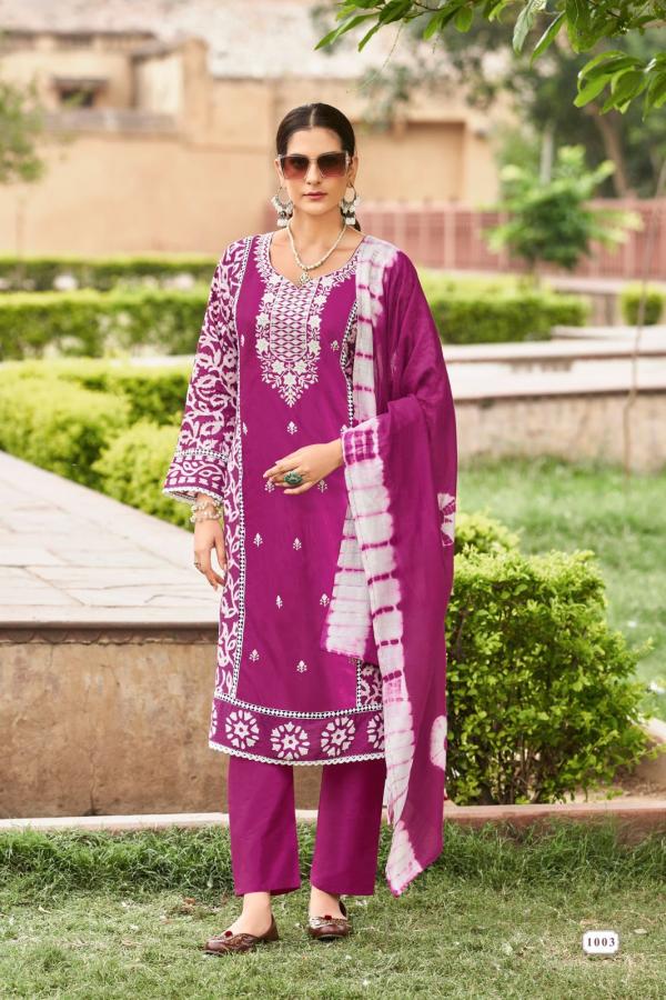 Ossm Batik Vol 03 Printed Kurti Bottom With Dupatta Collection