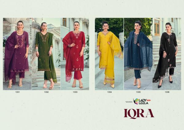 Lady Leela Iqra Fancy Kurti Pant With Dupatta Collection