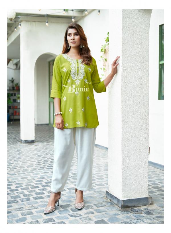 Bonie Aisha Vol 2 Rayon Designer Short Top Collection