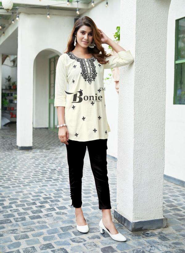 Bonie Aisha Vol 2 Rayon Designer Short Top Collection