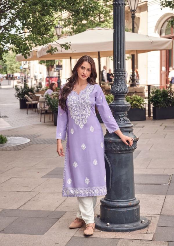 Vamika Nx Rooh Vol 8 Fancy Lakhnawi Kurti With Bottom