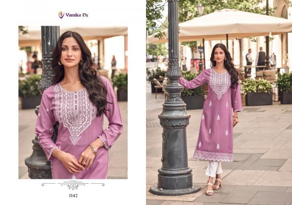 Vamika Nx Rooh Vol 8 Fancy Lakhnawi Kurti With Bottom