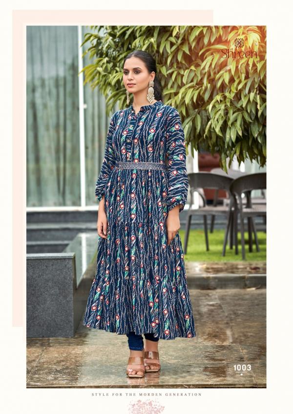 Shreen rashi Vol 11 Rayon Printed Kurti Collection