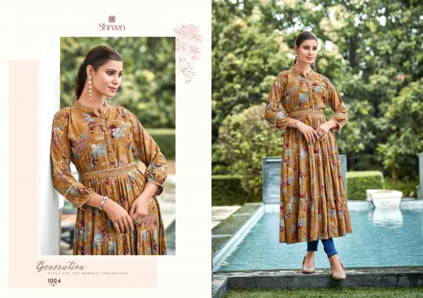 Shreen rashi Vol 11 Rayon Printed Kurti Collection