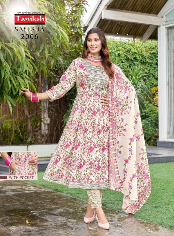 Taniksh Sayesha Vol 2 Printed Kurti Bottom With Dupatta