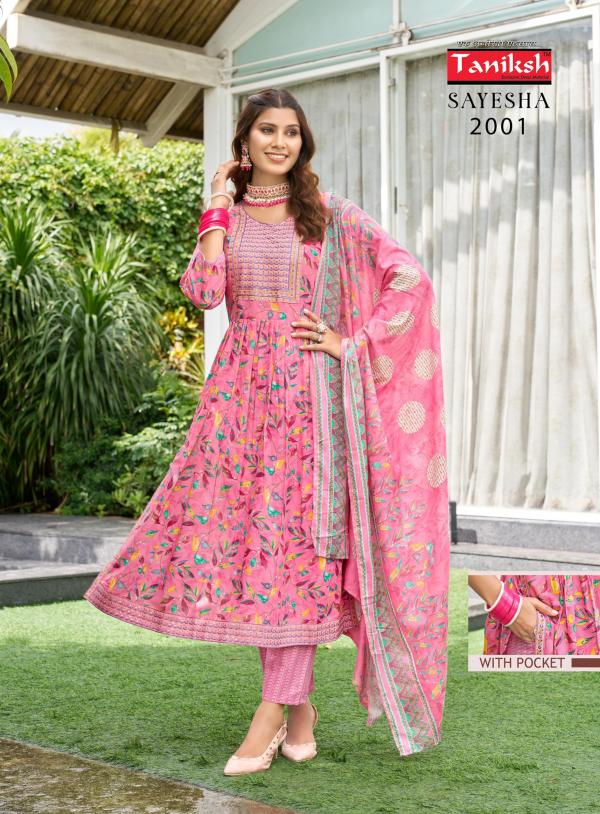 Taniksh Sayesha Vol 2 Printed Kurti Bottom With Dupatta