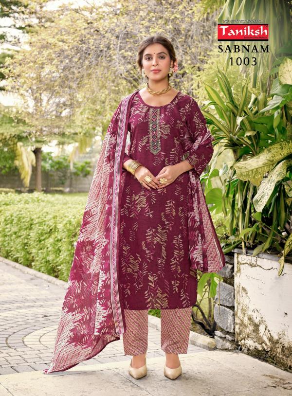 Taniksh Sabnam Vol 1 Printed Kurti Bottom With Dupatta