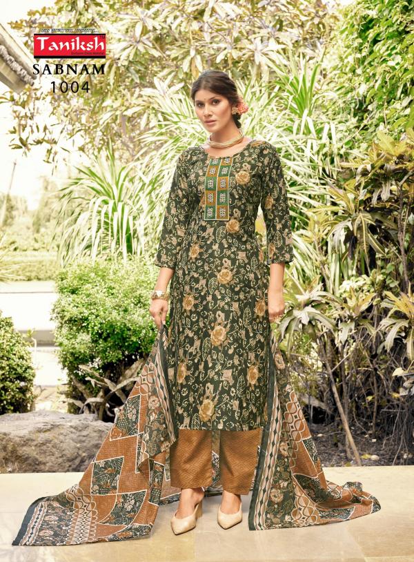 Taniksh Sabnam Vol 1 Printed Kurti Bottom With Dupatta