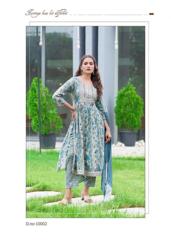 Mystic 9 Sara Vol 10 Rayon Kurti Bottom With Dupatta Collection