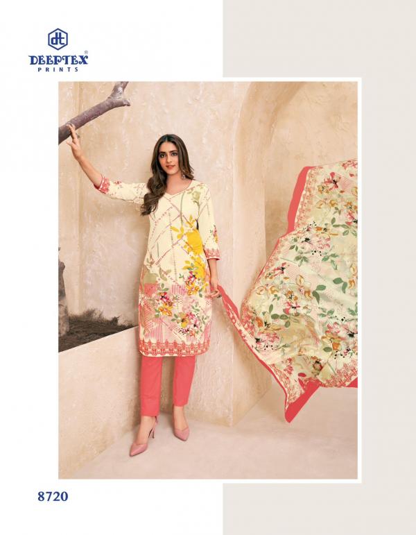 Deeptex Miss India Vol 87 Cotton Printed Dress Material