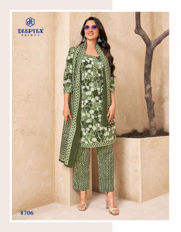 Deeptex Miss India Vol 87 Cotton Printed Dress Material