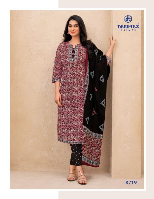 Deeptex Miss India Vol 87 Cotton Printed Dress Material