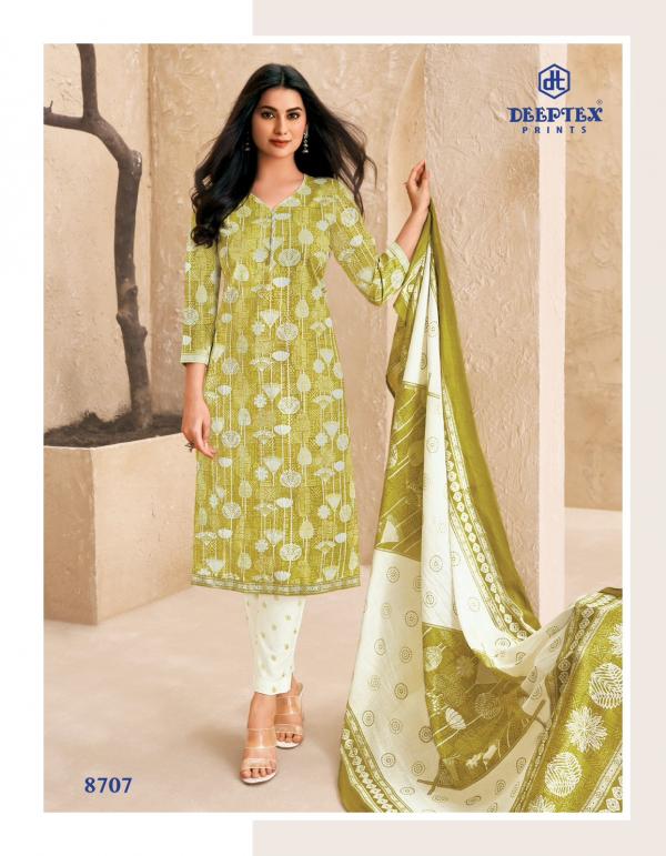 Deeptex Miss India Vol 87 Cotton Printed Dress Material