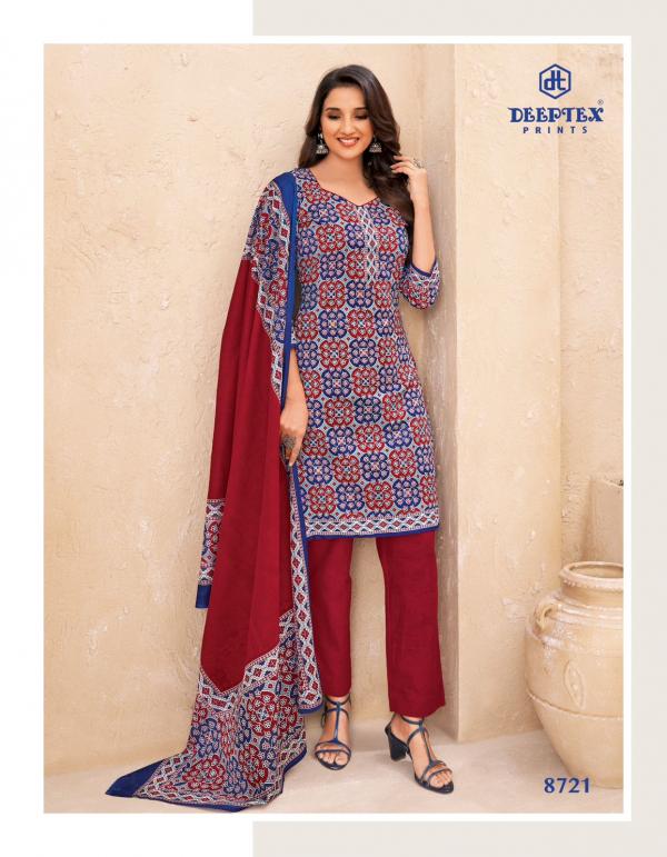 Deeptex Miss India Vol 87 Cotton Printed Dress Material