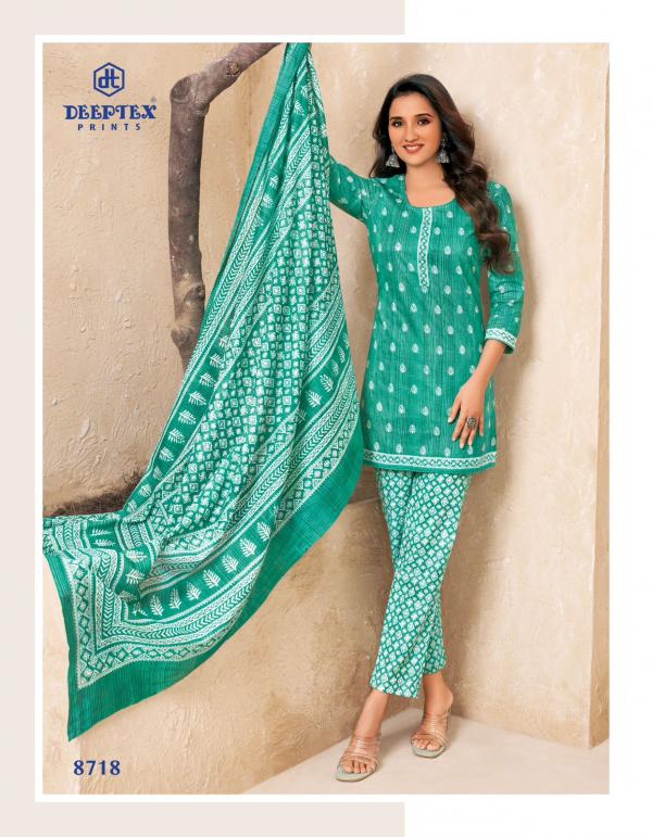 Deeptex Miss India Vol 87 Cotton Printed Dress Material