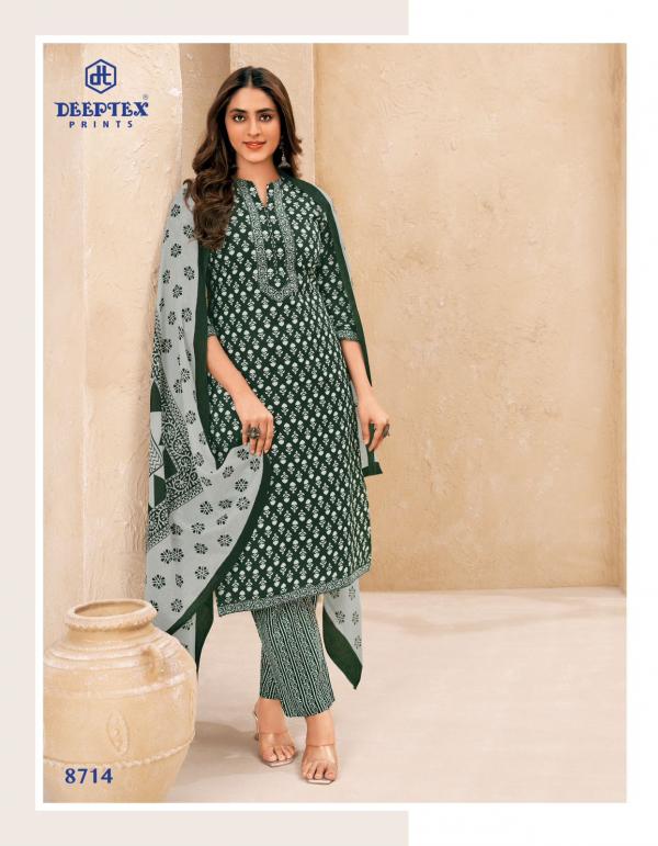 Deeptex Miss India Vol 87 Cotton Printed Dress Material