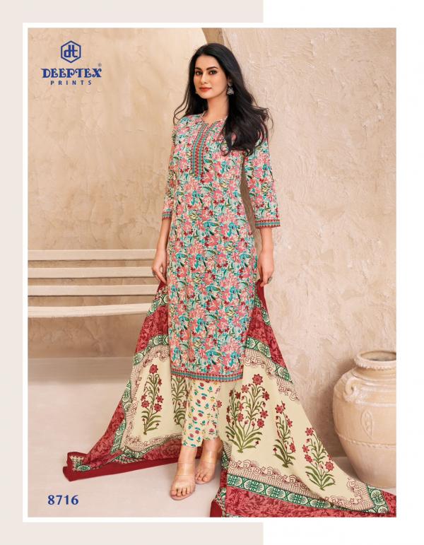 Deeptex Miss India Vol 87 Cotton Printed Dress Material