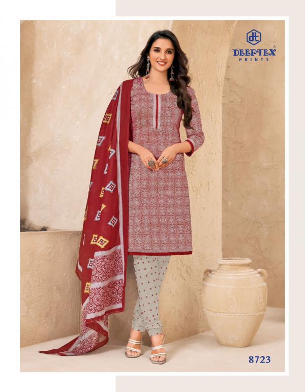 Deeptex Miss India Vol 87 Cotton Printed Dress Material