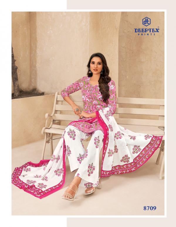 Deeptex Miss India Vol 87 Cotton Printed Dress Material