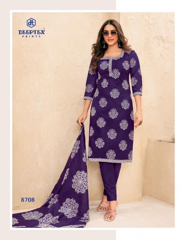 Deeptex Miss India Vol 87 Cotton Printed Dress Material