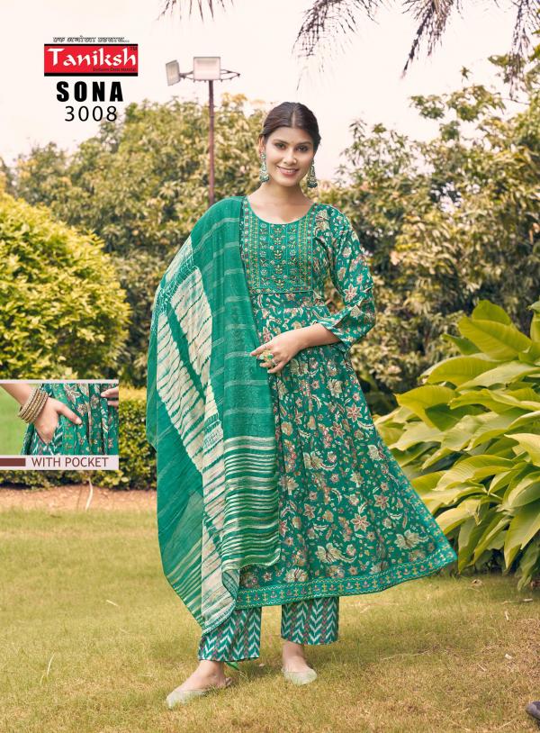 Taniksh Sona Vol 3 Printed Kurti Bottom With Dupatta