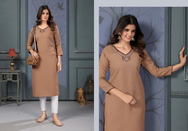 Moksh Mirror Vol 2 Regular Wear Kurti With Pant Collection