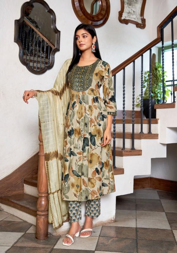 Mystic 9 Shanaya Vol 04 Kurti Bottom With Dupatta Collection