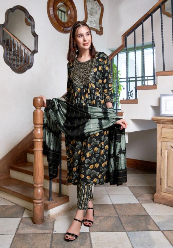 Mystic 9 Shanaya Vol 04 Kurti Bottom With Dupatta Collection