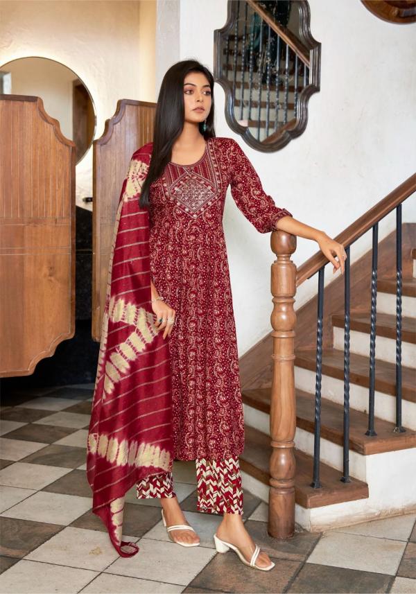 Mystic 9 Shanaya Vol 04 Kurti Bottom With Dupatta Collection