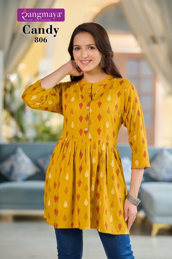 Rangmaya Candy 8 Fancy Wester Top Collection