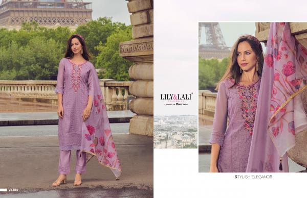 Lily And Lali Nusrat Top Bottom With Dupatta Collection