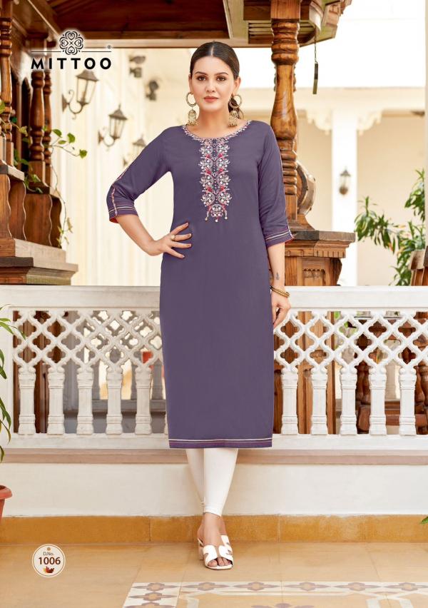 Mittoo Riona Rayon Fancy Kurti Collection