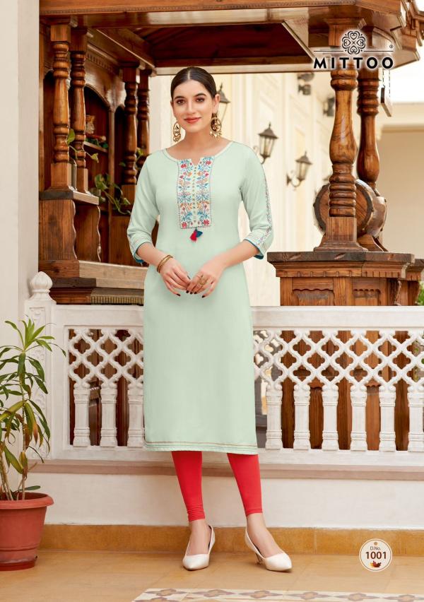 Mittoo Riona Rayon Fancy Kurti Collection