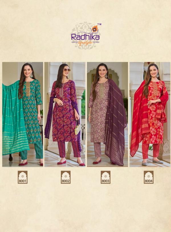 Radhika Seerat Vol 8 Rayon Ready Made Collection