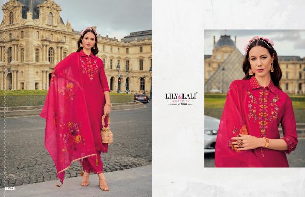 Lily And Lali Khwaish Top Bottom With Dupatta Collection