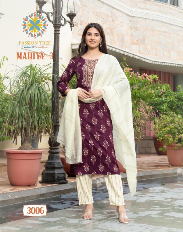 Mahiya Vol 3 By Passion Tree Ready Made Collection