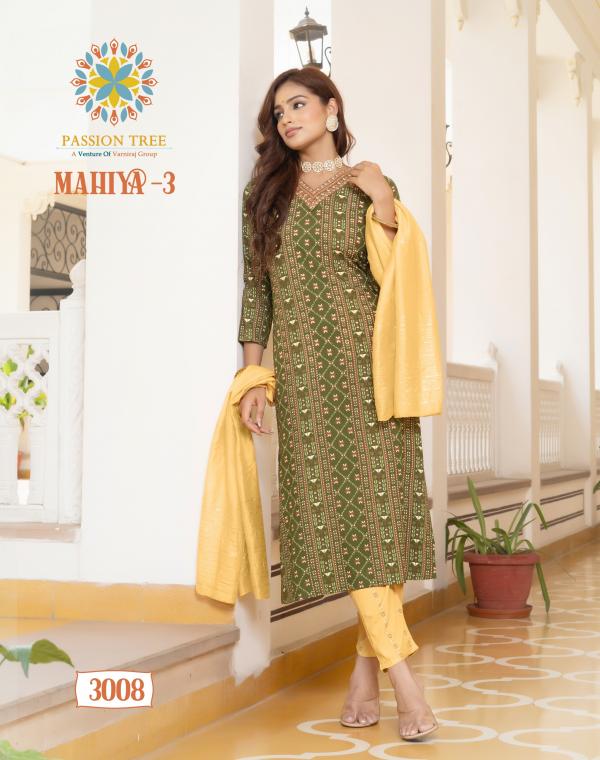 Mahiya Vol 3 By Passion Tree Ready Made Collection