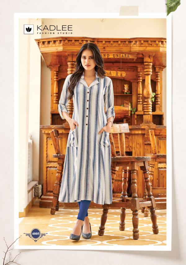 Kadlee Oraa Rayon Fancy Kurti Collection